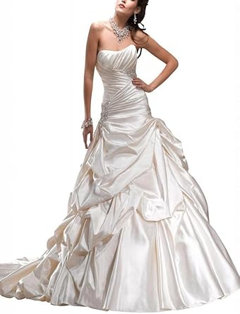 a line princess sweetheart dress