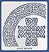Aleks Melnyk No.38 Metal Journal Stencils, Celtic Knot, Cross, Stainless Steel Irish Stencils 3 PCS, Templates Tool for Wood Burning, Pyrography and Engraving, Scandinavian, Viking Symbols, Crafting