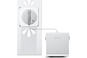 ECOVACS WINBOT W2S Omni Window Cleaning Robot, with 6-in-1 Multifunction Station, TruEdge Edge-to-Edge Precision, Triple Wide