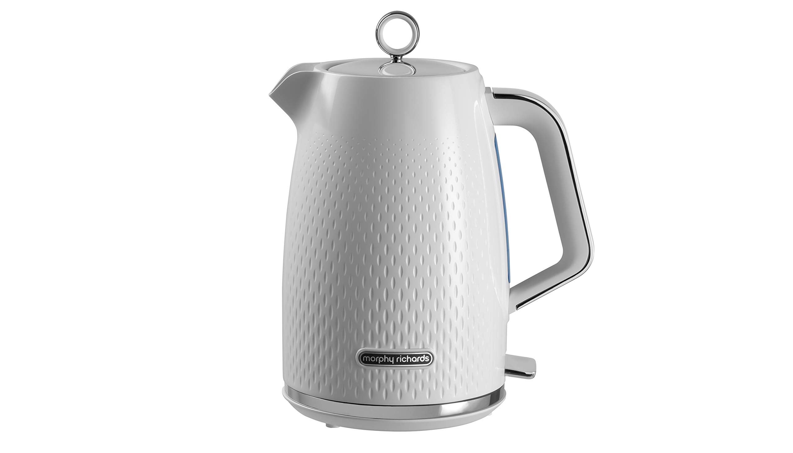 Morphy Richards Verve White Jug Kettle - 1.7L - Rapid Boil - Limescale Filter - Plastic - 103012