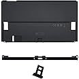 Onyehn Original Back Cover Replacement,Top Bottom Housing Shell(with Game Card Cover) for Nintendo Switch OLED