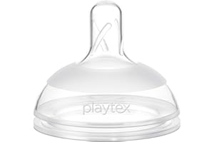 Playtex Baby Naturalatch Comfort Nipples, Fast Flow, 2 Count (Pack of 1)