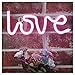 YiiY Neon Light Signs Pink Love Decor Light,Wall Decor for Chistmas,Kids Room,Wedding Party Decor, Bedroom, Pub,Valentine's Day