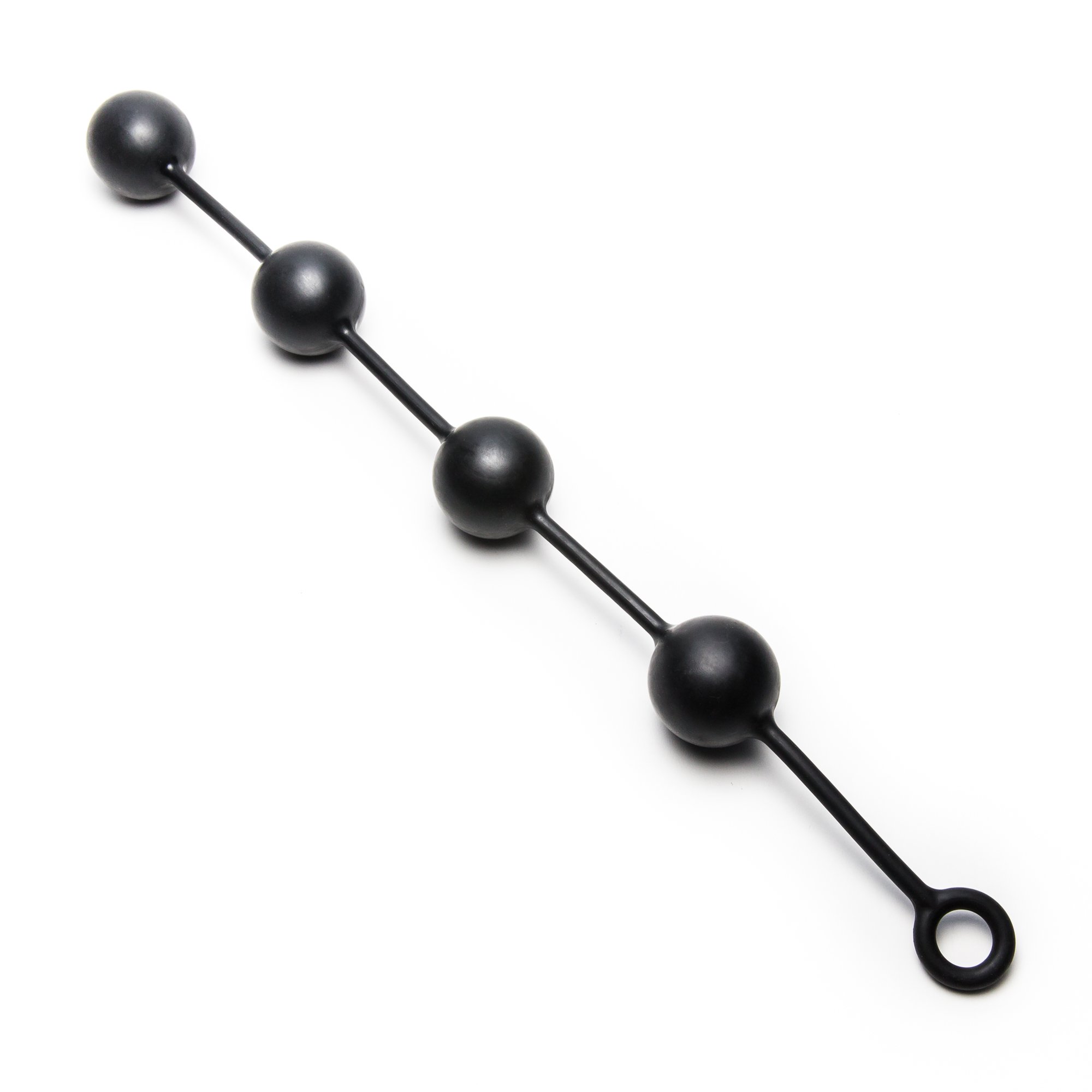 SI Novelties Black 50 mm Silicone Exxxtreme Ballz