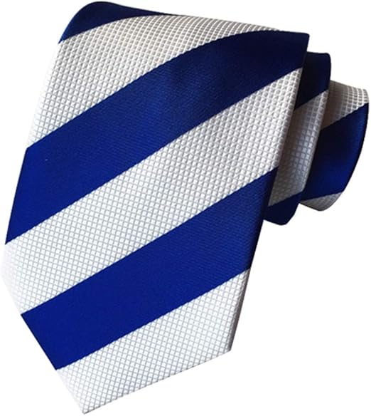 Amazon ネクタイ 白 青 ブルー ストライプ フォーマル 冠婚葬祭 シルク 100 ビジネス メンズ おしゃれ 柄 結婚式 洗濯 洗える 卒業式 人気 プレゼント ブランド 高級 父の日 ネクタイ 通販