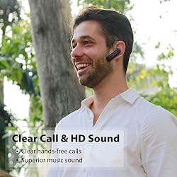 Marnana Bluetooth Headset with Voice Command