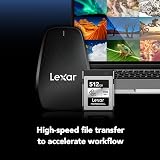 Lexar 512GB Professional Silver SE CFexpress Type B Memory Card 1700 MB/s view 7