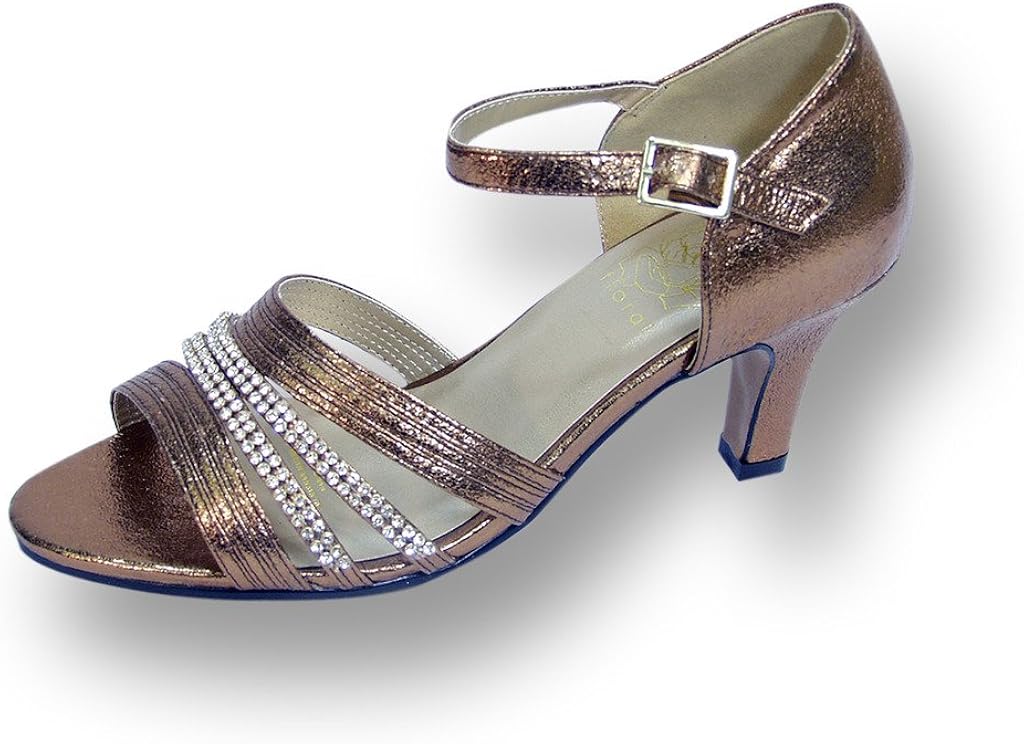 wide width evening shoes