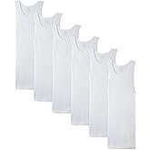 A-Power | Men's 100% Cotton Multipack Classic Rib Tank Top A-Shirts