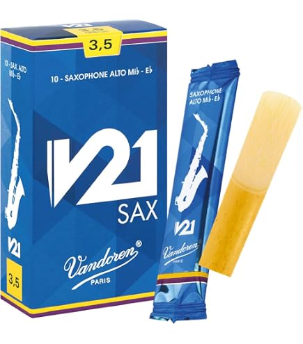 Amazon.com: Vandoren SR2135 Alto Sax Traditional Reeds Strength