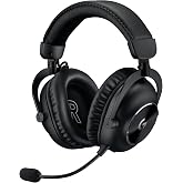 Logitech G PRO X 2 Lightspeed Wireless Gaming Headset with 50mm Graphene Drivers, DTS Headphone X 2.0 Surround Sound, Blue VO!CE Mic, Long Battery Life, Low Latency Wireless for PC, PS5, PS4 - Black
