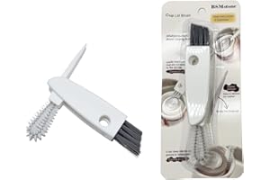 BSMstone Tiny Cleaning Brush-Mini Multi-Functional Crevice Cleaning Brush, Water Bottle Cleaning Tools for Bottle Cup,Nursing Bottle Cup-1Pack…