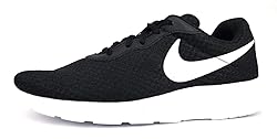 NIKE Men's Low-Top Sneaker, Black White Barely Volt