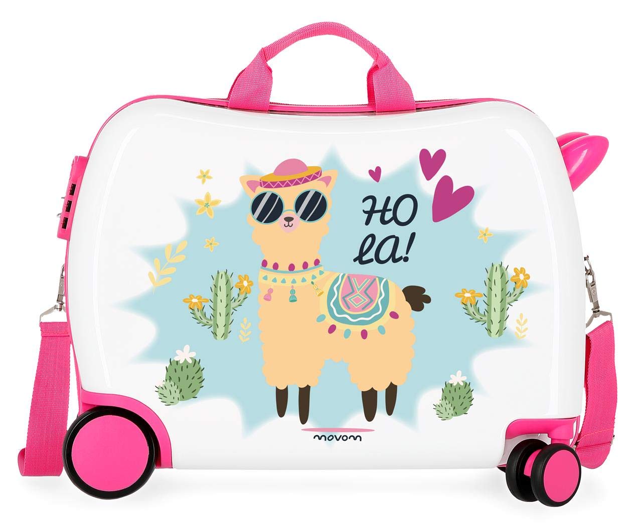 MOVOM Happy Time Children's Luggage 50 centimeters 34 Multicolour (Multicolor) — image 1