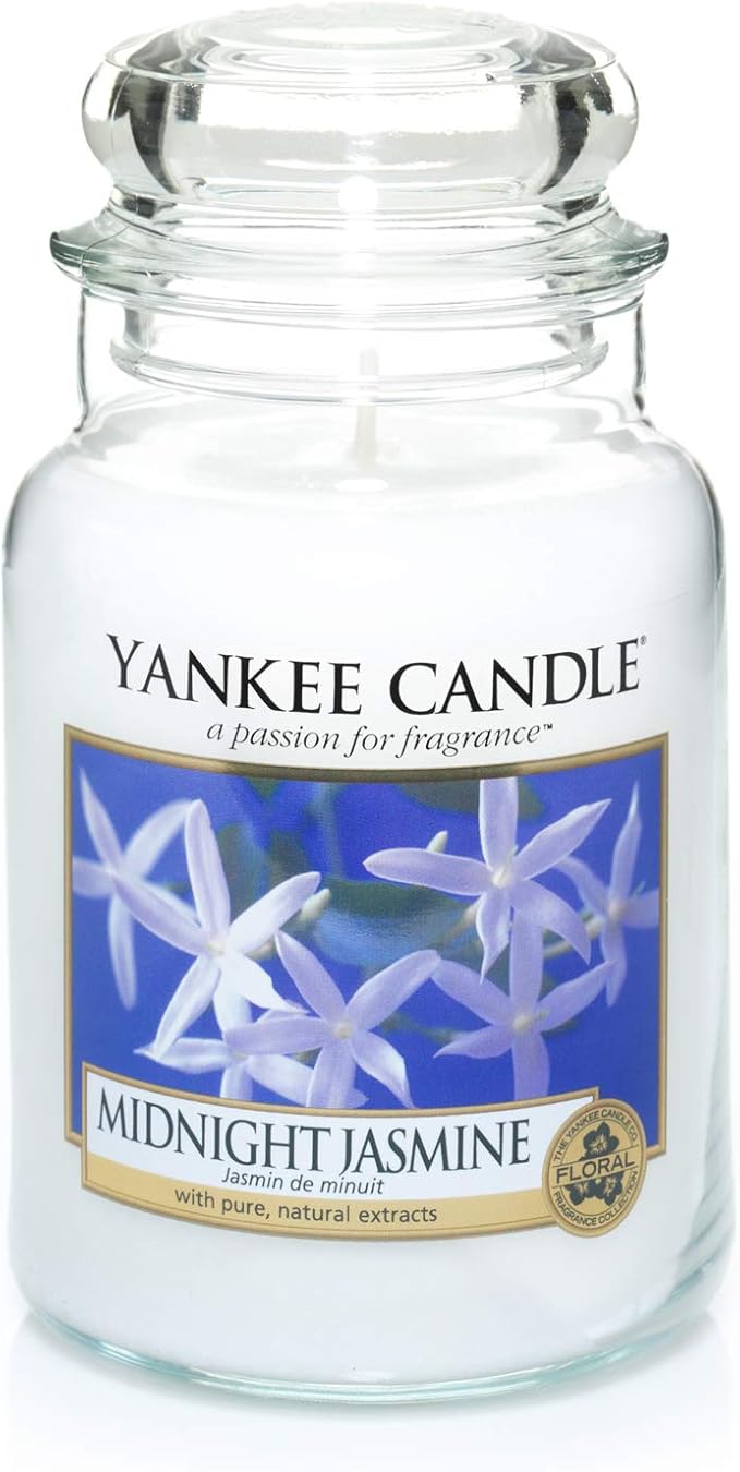 Yankee Candle 1129548E Giara Midnight Jasmine GrandeCandele profumate