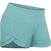 Women's Lightweight Running Shorts with Mesh Linner 3" WOD Workout Athletic Shorts for Women with Phone Pocket