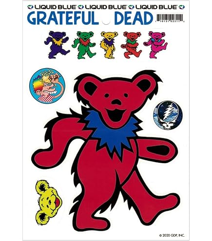 Amazon.com: C&D Visionary Grateful Dead - Dancing Bears Sticker (S