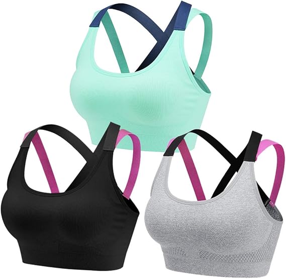 padded sports bra amazon