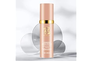 BOTAGUS Match Cosmetics Foundation 4 in 1-Medium Spectrum,4 in 1 Cosmetics Foundation Liquid with SPF 50+, Concealer Cosmetic Lightweight Makeup, Longwearing & Waterproof for Makeup