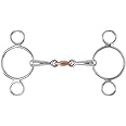Shires Equestrian Two Ring Copper Lozenge Gag Bit