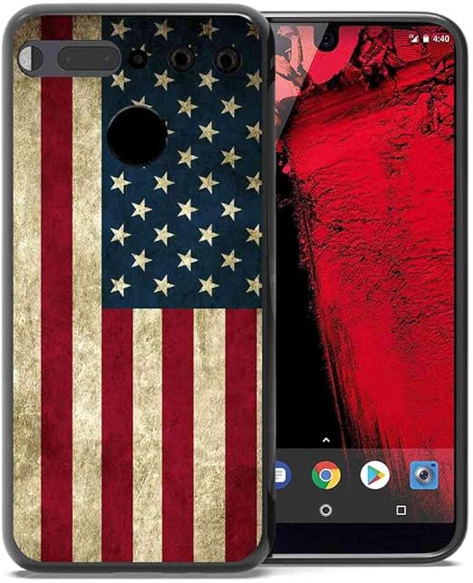 Amazon Com For Essential Phone Ph 1 Case Us Grunge Flag Pattern Abloombox Shockproof Slim Thin Soft Flexible Tpu Silicone Protective Cover For Essential Phone Ph 1