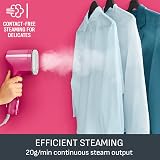Tefal Pure Pop Slim Handheld Clothes Steamer Pink DT2023 70ml view 3