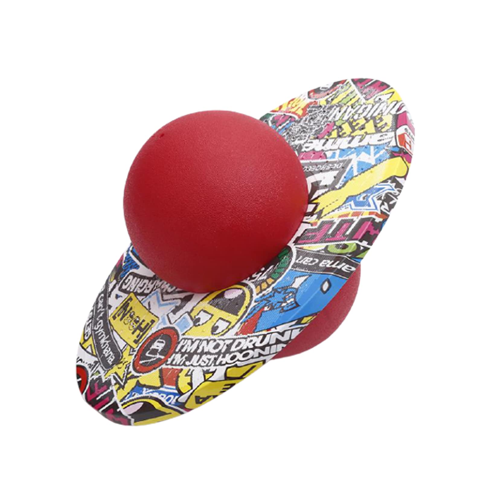 Pogo Ball for Teens Adults Up to 200 lb, Balance Bounce Board Jump Lolo Ball with a Sturdy Deck with Pump for Birthday Christmas Gifts