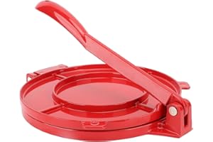 10in Tortilla Press, Flour Corn Press Bakeware Tool DIY Dough Press Tortilla Maker with Handle, Aluminum Alloy Kitchen Utensi