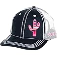 Ariat Women's Women's Offset Cactus Mesh Snap Back Cap