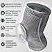 Knee Brace for Meniscus Tear Arthritis - Patella Stabilizer Knee Braces for Men Women Kids - Compression Knee Brace for Running Volleyball - Knee Support Sleeve Crossfit Powerlifting - Gray, L