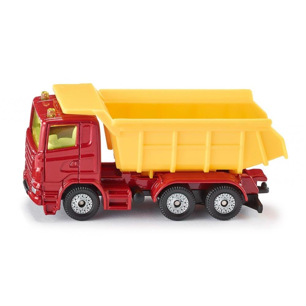 siku 1075, Truck with Dumper Body, Metal,Plastic, Red,Yellow, Tiltable trough — image 1