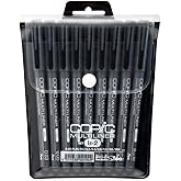 Copic Markers 9-Piece Multiliner Inking Pen Set B-2, Black (MLB2)