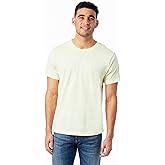 Alternative Men's Go-to Tee, Pale Yellow, XX-Large