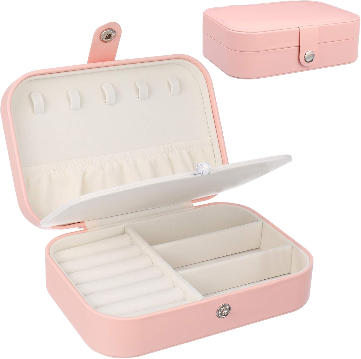 FRIUSATE Jewellery Box, Small Jewellery Box Organiser Jewellery Case