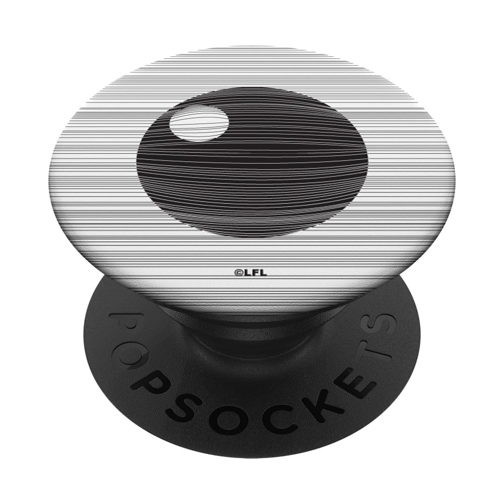 Star Wars Death Star Optical Illusion PopSockets Swappable PopGrip