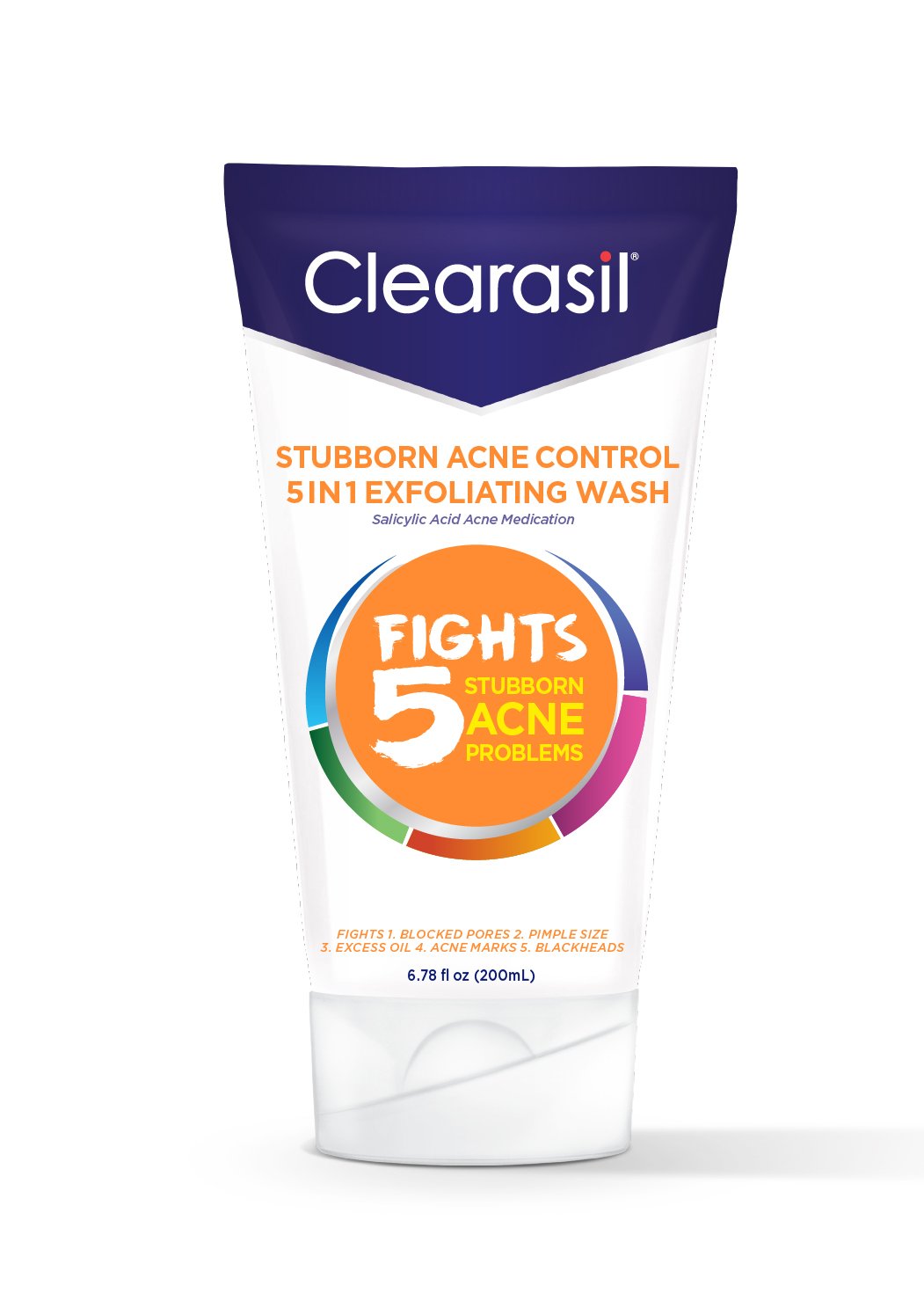 Buy Clearasil Clearasil ultra 5in1 exfoliating wash, 6.78 Ounce ., 6.