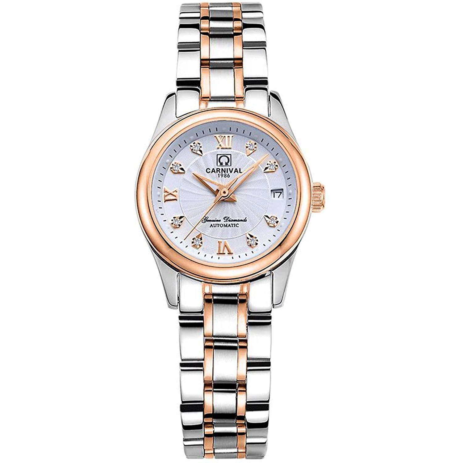 MASTOPSwitzerland Luxury Brand Women Watch Luminous Waterproof Sapphire Automatic Mechanical Wrist W