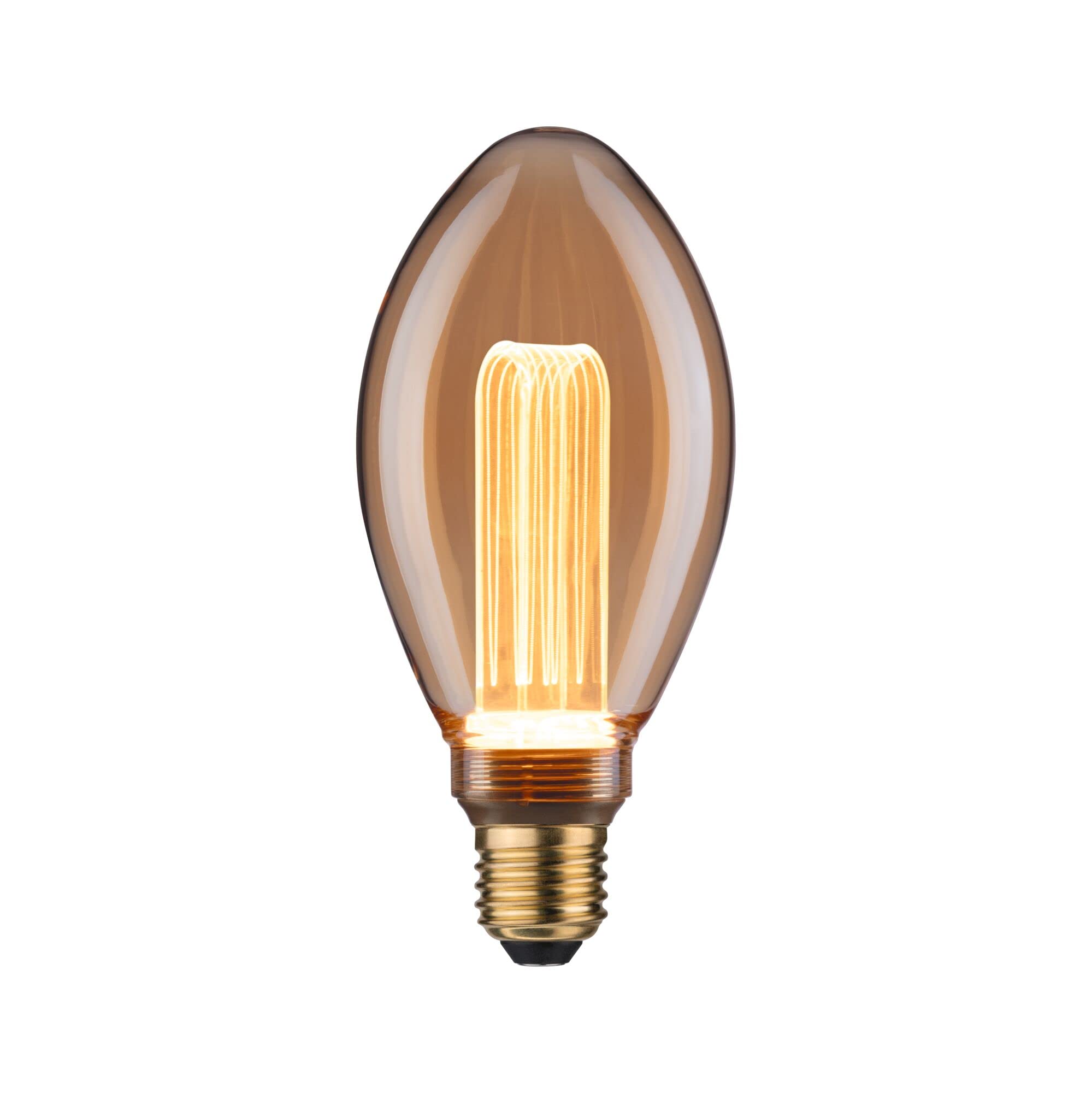 Paulmann 28878 LED Light Bulb Inner Glow Edition B75 160 lm Gold 3.5 Watt Light Bulb 1800 K E27