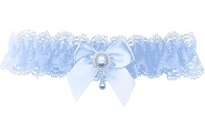 Blue Garters for Bride Wedding Garter Set for Bride Bridal Garter Leg Thigh Blue