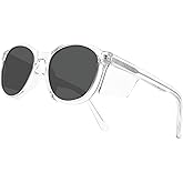 EYEGLAD VETRA Omega Z87+ Safety Glasses UV400 Side Shield Anti-Oil Coating CP Frame Eyewear