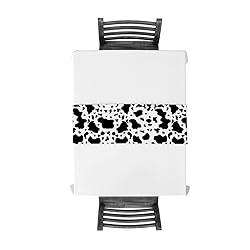 Cow Print Table Runner Rustic Table
