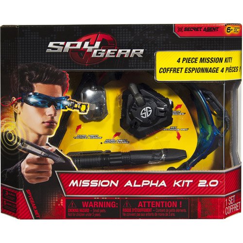 Spy Gear Mission Alpha Kit 2.0 Set