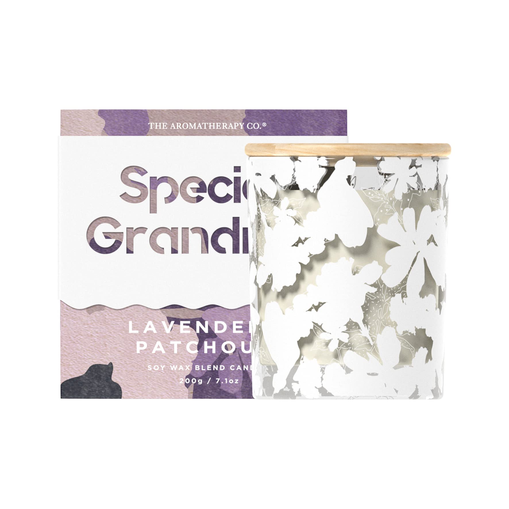 The Aromatherapy Co. Special Grandma Lavender & Patchouli Soy Wax Blend Candle 200g