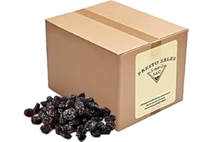 Raisins, Jumbo Flame, Packaged in a 10 lbs. (160 oz.) bag/box, Great trace mineral, boron, in the diet, Vegan, No Added Sugar, Kids and Adults Energy Boost snack, Luscious, Seedless by Presto Sales