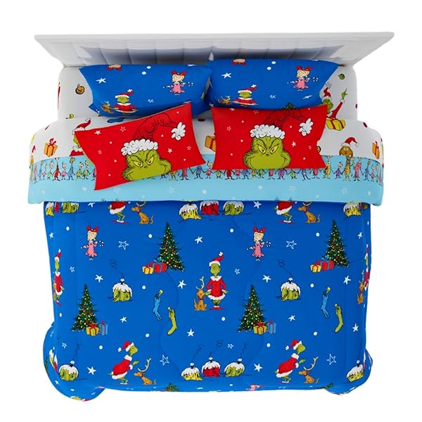 GRINCH BY DR. SEUSS HOLIDAY & CHRISTMAS BEDDING...