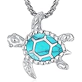 LOOVE S925 Sterling Silver Animal Necklace for Women Cardinal Turtle Animal Jewelry Gifts