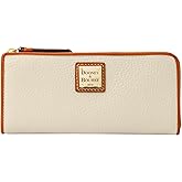 Dooney & Bourke Handbag, Pebble Grain Zip Clutch