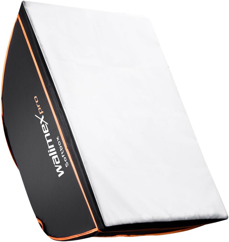 walimex pro 60x90cm walimex pro & K Softbox - Orange Line, silver-coloured
