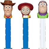 PEZ Toy Story Candy Dispenser Set &ndash; Woody, Jessie and Buzz Lightyear PEZ Dispensers with PEZ Candy Refills