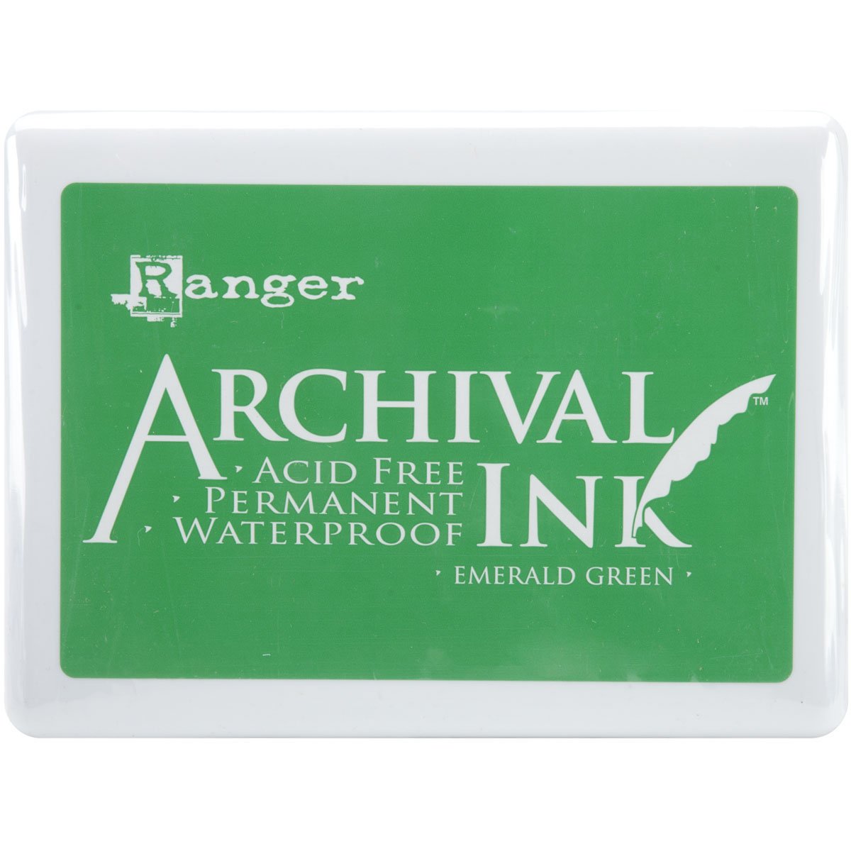 Ranger Archival Ink Jumbo Ink Pad #3-Emerald Green,